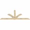 Ekena Millwork Redmond Rough Sawn Timber Gable Bracket, Douglas Fir, 108"W x 49"H x 2"D x 6"F, 11/12 Pitch GBW108X49X0206RED00RDF - alternate 3